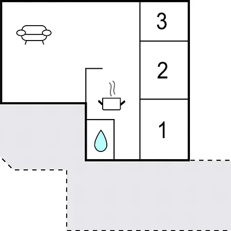 Casa vacanze Stunning In With Wifi Oksbøl